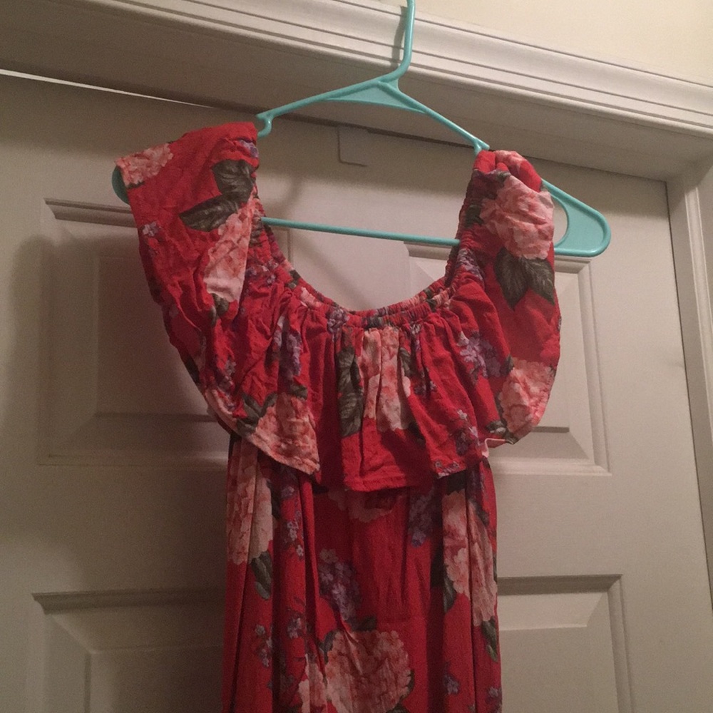 Off the shoulder dress